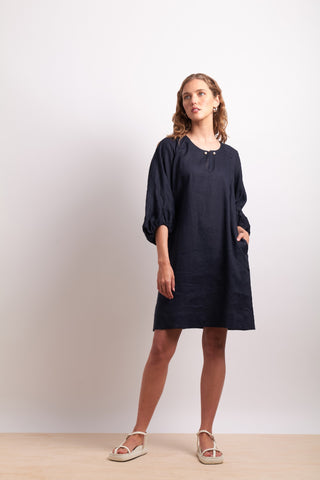 Neris Dress Baubles - Indigo [sz:size 16]