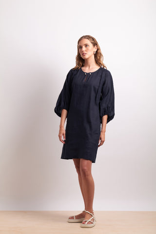 Neris Dress Baubles - Indigo [sz:size 16]