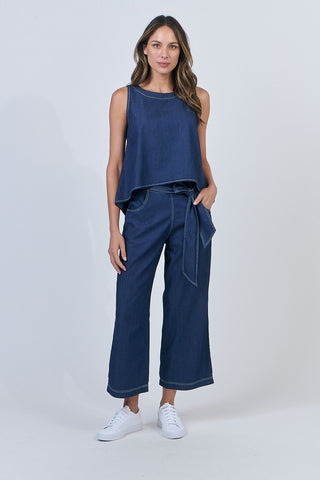 Naturals Top - Chambray 506 [sz:small]