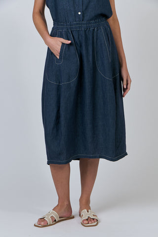Naturals Skirt - Poseidon 639 [sz:small]