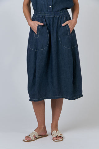 Naturals Skirt - Poseidon 639 [sz:small]