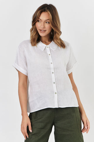 Naturals Shirt Ss - White 314 [sz:small]