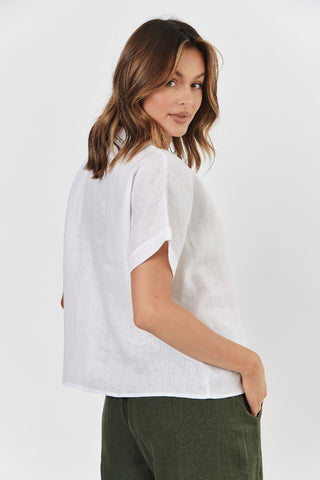 Naturals Shirt Ss - White 314 [sz:small]