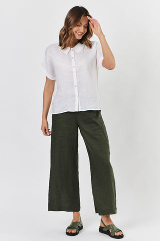 Naturals Shirt Ss - White 314 [sz:small]