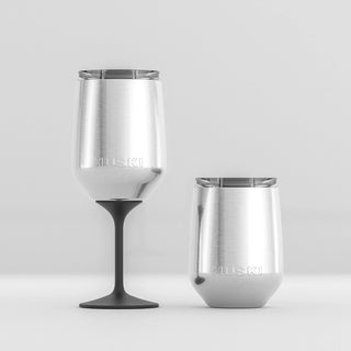 Huski Wine Tumbler 2.0 - Champagne | Pink Poppies