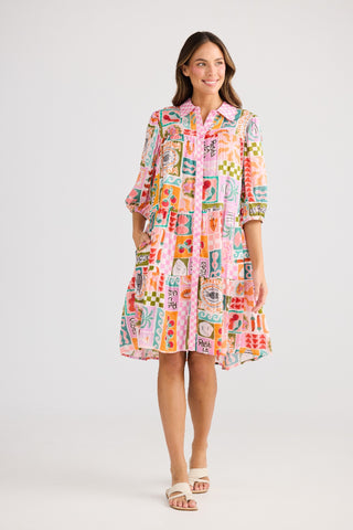 Holiday Dress Fiji - Sardinia Summer [sz:small/medium]