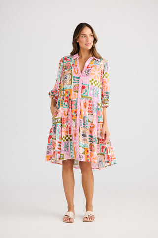 Holiday Dress Fiji - Sardinia Summer [sz:small/medium]