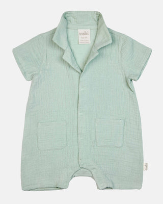 Toshi Romper Sammy - Sage [sz:baby 0]