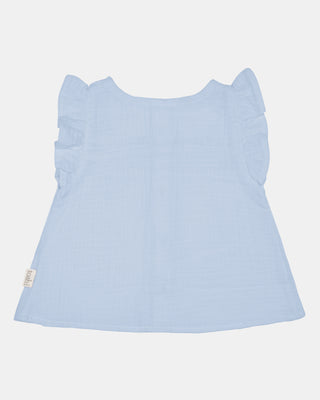 Toshi Top Frilled Sammy - Dusk [sz:baby 00]