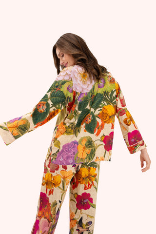 Powder Pyjamas - Cream Posy [sz:small]