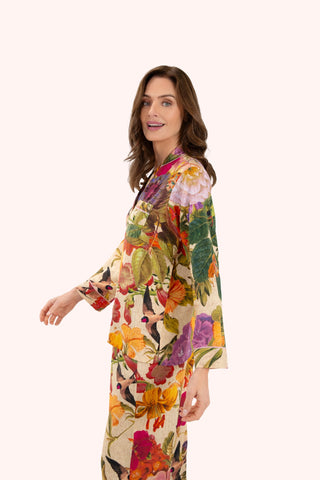 Powder Pyjamas - Cream Posy [sz:small]