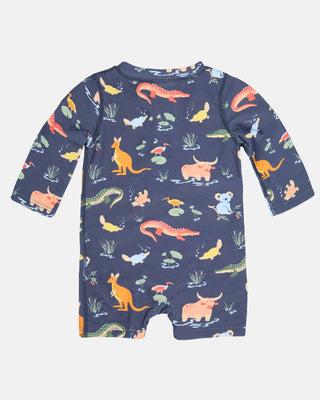 Toshi Swim Onesie - Splash Kakadu Moonlight [sz:baby 00]