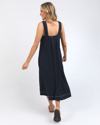 Foxwood Dress Sage - Dark Sapphire [sz:size 8]