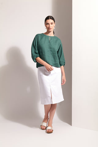 Foil Top Plot Twist - Thyme [sz:size 12]