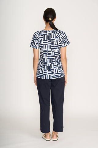 Foil Pant Broad Horizons - True Navy [sz:size 8]