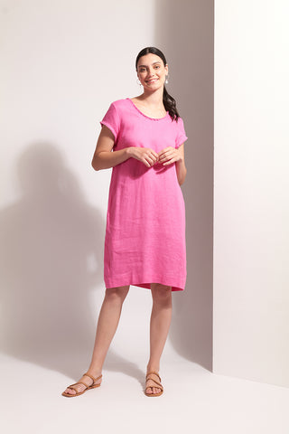 Foil Dress Festival - Hot Pink [sz:size 8]