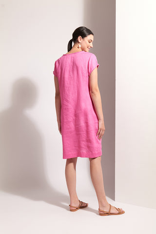 Foil Dress Festival - Hot Pink [sz:size 8]