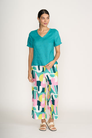 Foil Top V Benefits - Aquatic [sz:size 10]