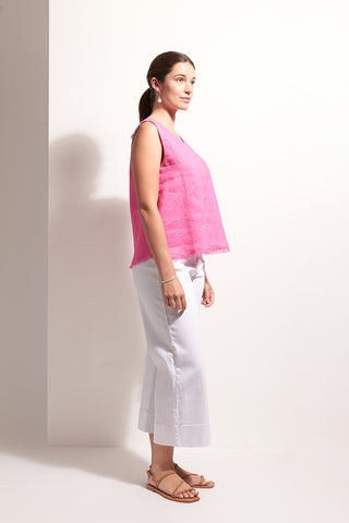 Foil Top Benefits Shell - Hot Pink [sz:size 8]