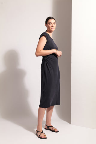 Foil Dress High Flyer Black [sz:xs]