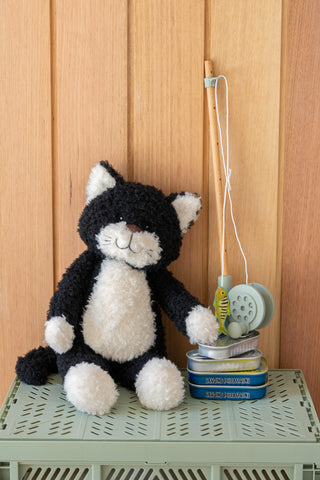 Nana Huchy Checkers The Kitten - Black