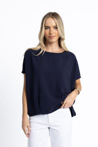 Humidity Top Lush - Navy [sz:small/medium]