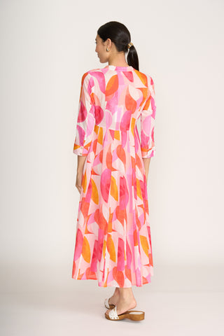 Foil Dress Cruisin - Feeling Peachy [sz:size 12]
