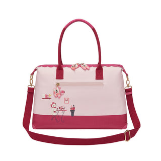 Vendula London Perfectly Pink Afternoon Tea Bus Bonnie Weekender