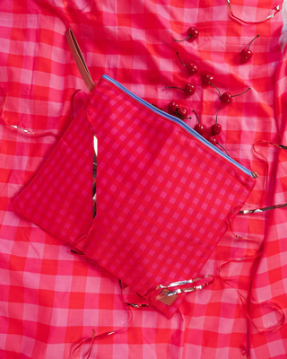 Somewhere Co Wet Bag Lge - Cherry Pie