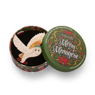 Erstwilder Brooch Otto The Owl - Merry Menagerie