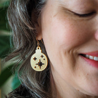 Erstwilder Earrings - Bauble Gold