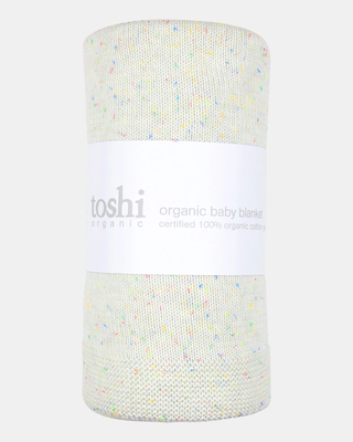 Toshi Organic Blanket Snowy Snowflake