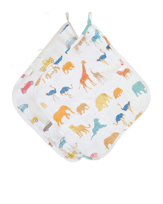 Toshi Washcloths Muslin - Congo