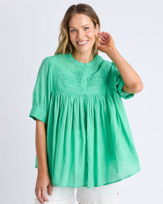 Elm Shirt Monty Ss Gumdrop Green [sz:size 10]