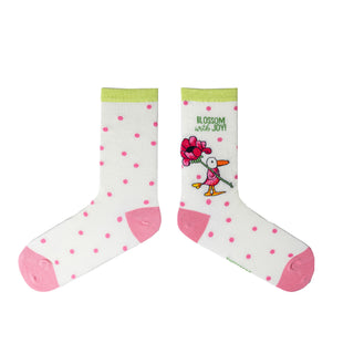 Twigseeds Socks - Blossom With Joy - Socks & Slippers