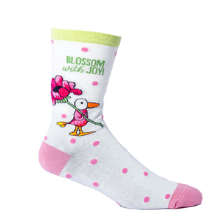 Twigseeds Socks - Blossom With Joy - Socks & Slippers