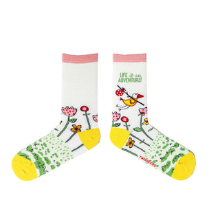 Twigseeds Socks - Lifes An Adventure - Socks & Slippers