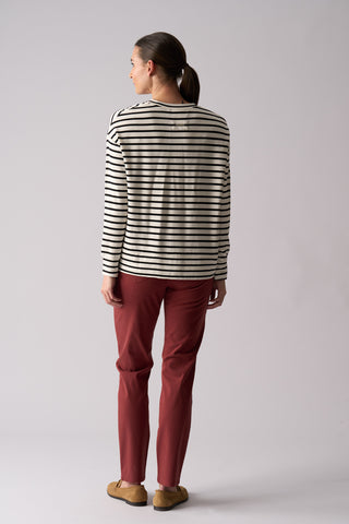 Foil Trouser Holey Moley - Russett [sz:size 8]