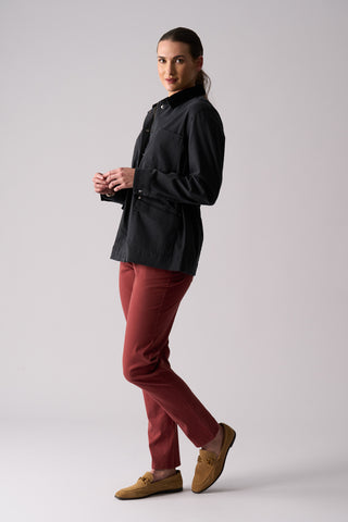 Foil Hidden Treasures Jacket - Deep Indigo [sz:size 8]