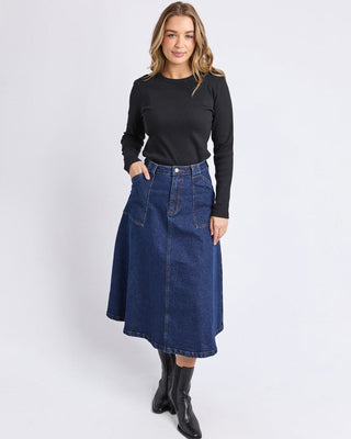 Foxwood Skirt Potter Indigo - Skirts