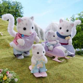 Sylvanian Families - Family Snow Leopard | Pink Poppies