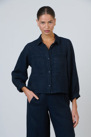 Naturals By O&j Shirt - Diplomat | Pink Poppies