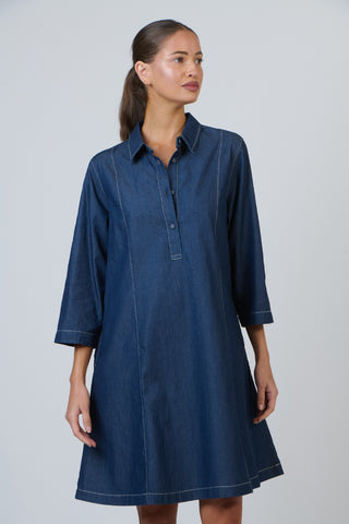 Naturals By O&j Shirt Dress - Denim - Dresses