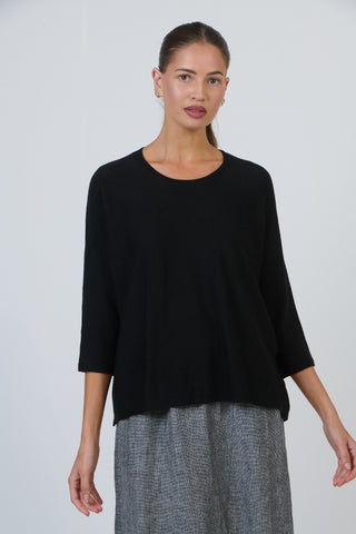 Olive Et Julie Sweater 3/4 Sleeve - Black - Knitwear