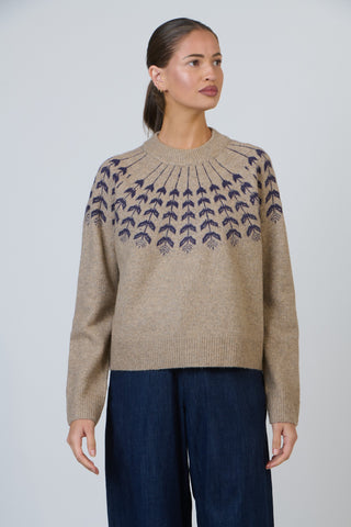 Olive Et Julie Sweater Icelandic Style - Mousse - Knitwear