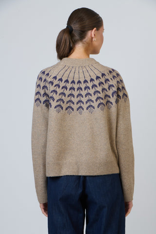 Olive Et Julie Sweater Icelandic Style - Mousse - Knitwear