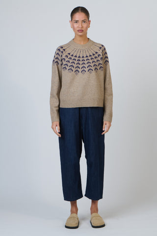 Olive Et Julie Sweater Icelandic Style - Mousse | Pink Poppies