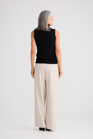 Brave&true Skye Knit Top - Black - Knitwear