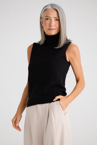 Brave&true Skye Knit Top - Black - Knitwear