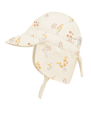 Toshi Flap Cap Harvest - Singing Willow | Pink Poppies